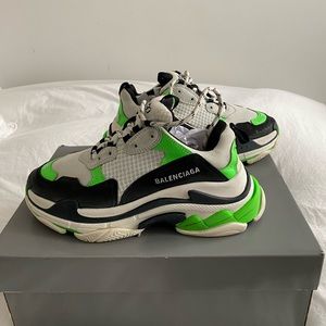 Balenciaga triple S with box and receipt